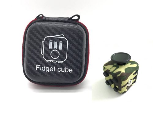 fidget-cube verde military